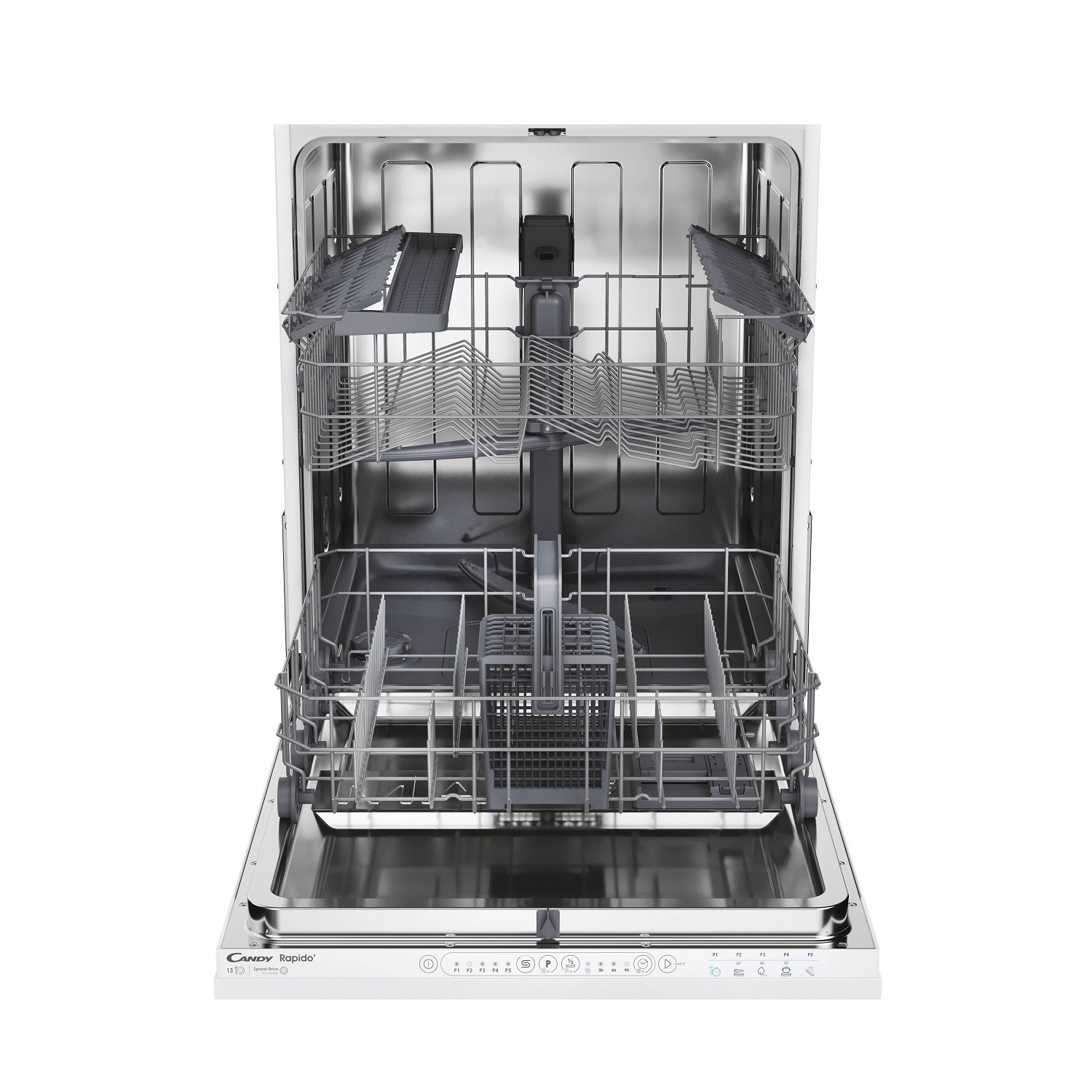 Candy Rapido Fully Integrated Dishwasher CI3E53E0W80 Appliances Direct